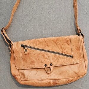Leather sling bag by Corsia. Made in Italy. Like New Condition.